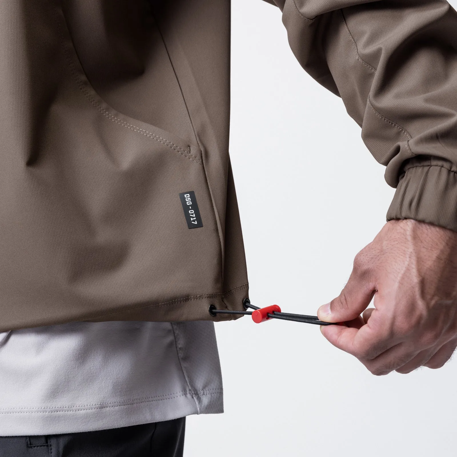 0717. Weather-Ready Anorak Jacket  - Deep Taupe