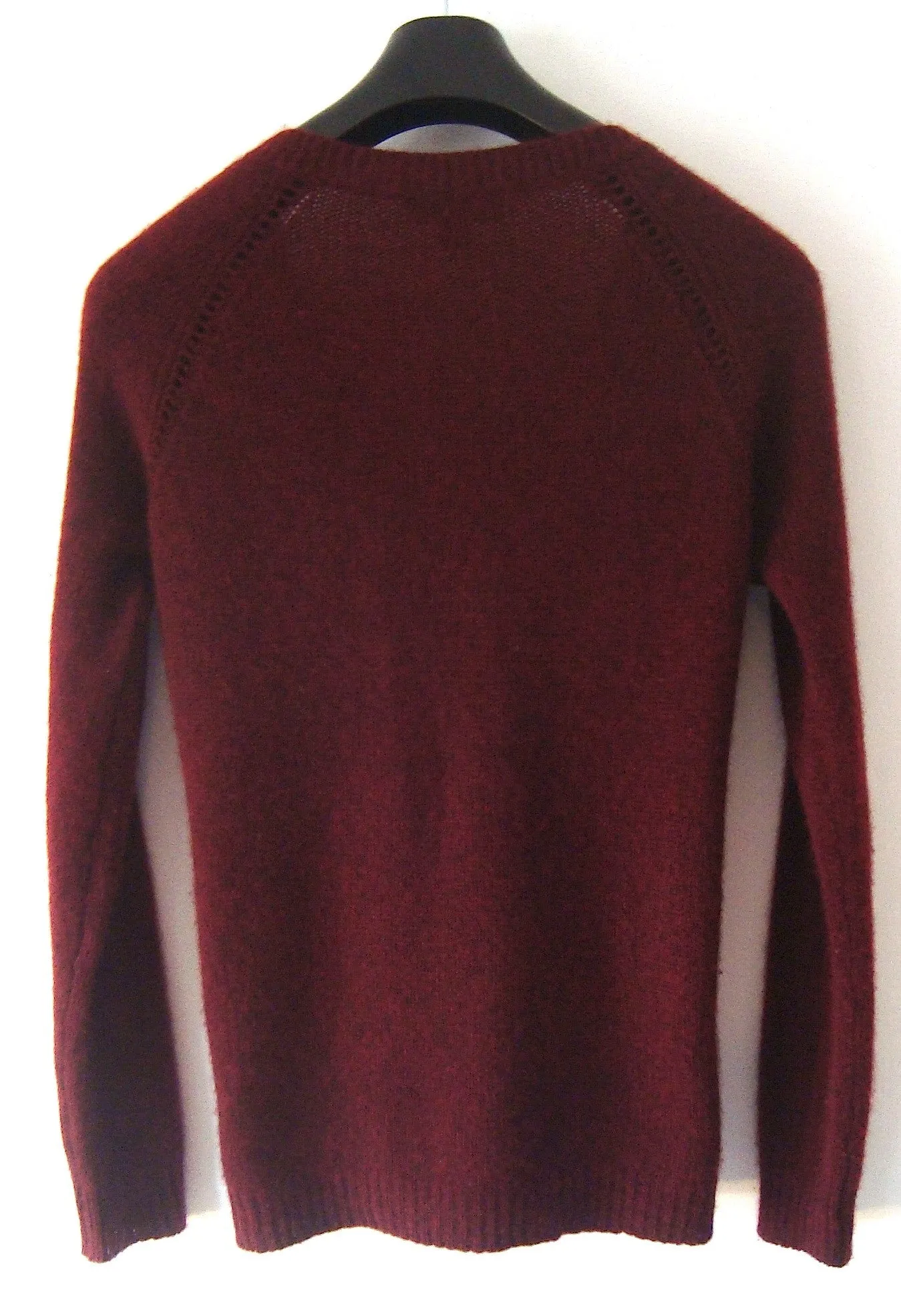 2012 Cashmere Sweater with Crochet Detailing