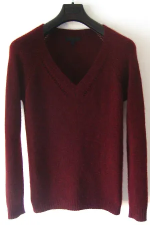 2012 Cashmere Sweater with Crochet Detailing