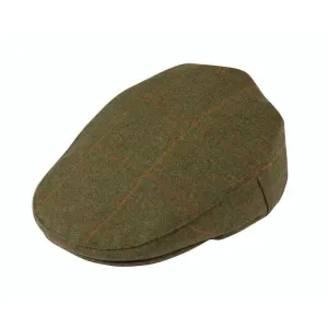 Alan Paine Combrook Mens Tweed Cap - Maple