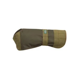 Alan Paine Tweed Showerproof Dog Coat - Lichen