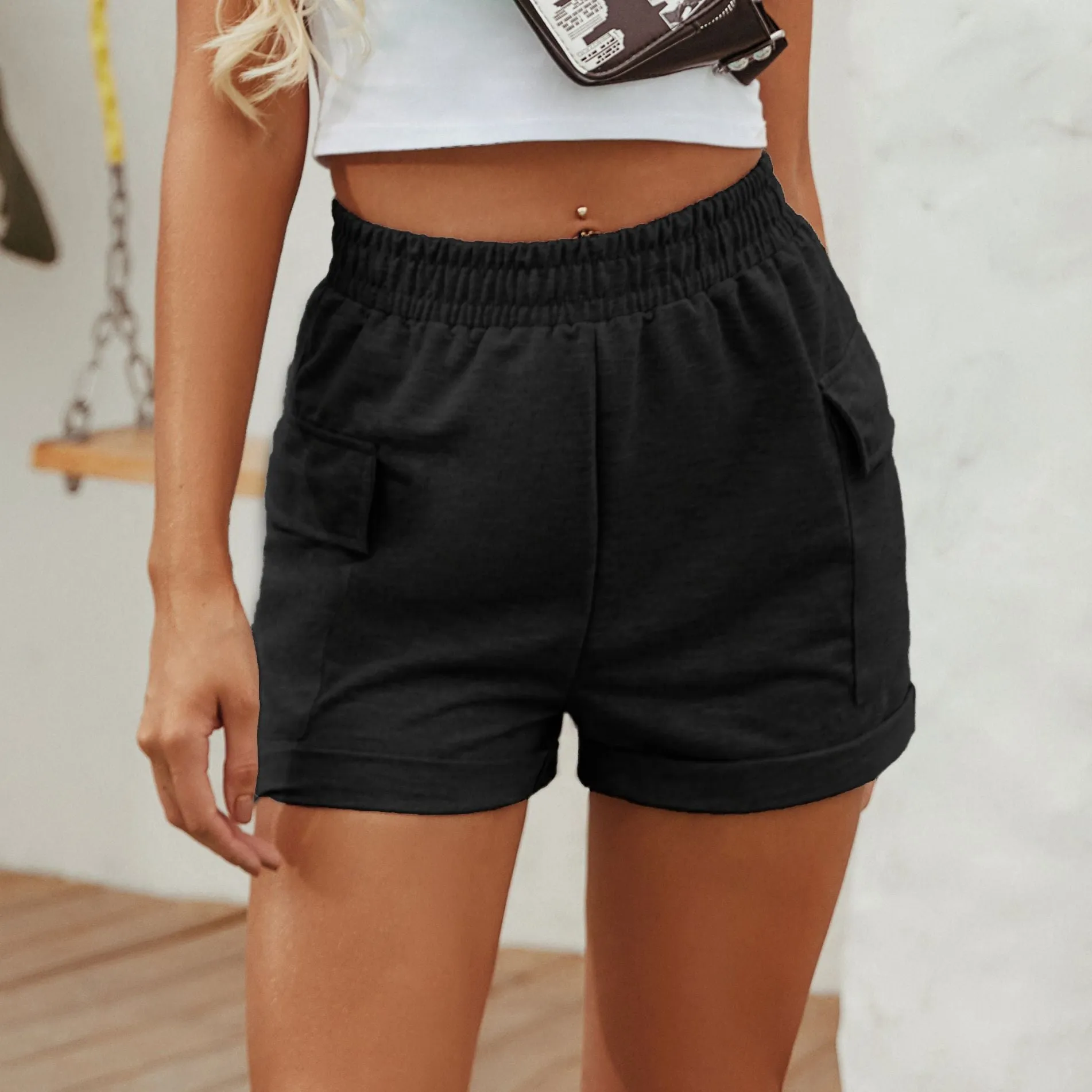 All-Match Leisure Solid Wholesale Shorts