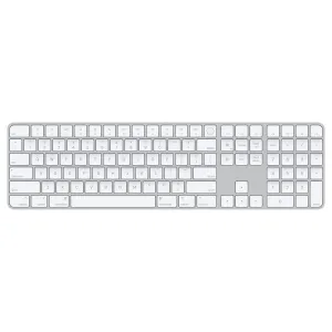 Apple Magic Keyboard with Touch ID and Numeric Keypad - US English - White Keys