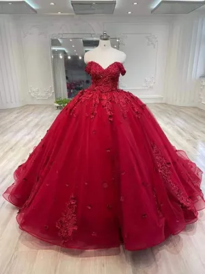 Chic Tulle Prom Dresses Long Ball Gown Formal Dress for Women Wedding Gowns      S3881