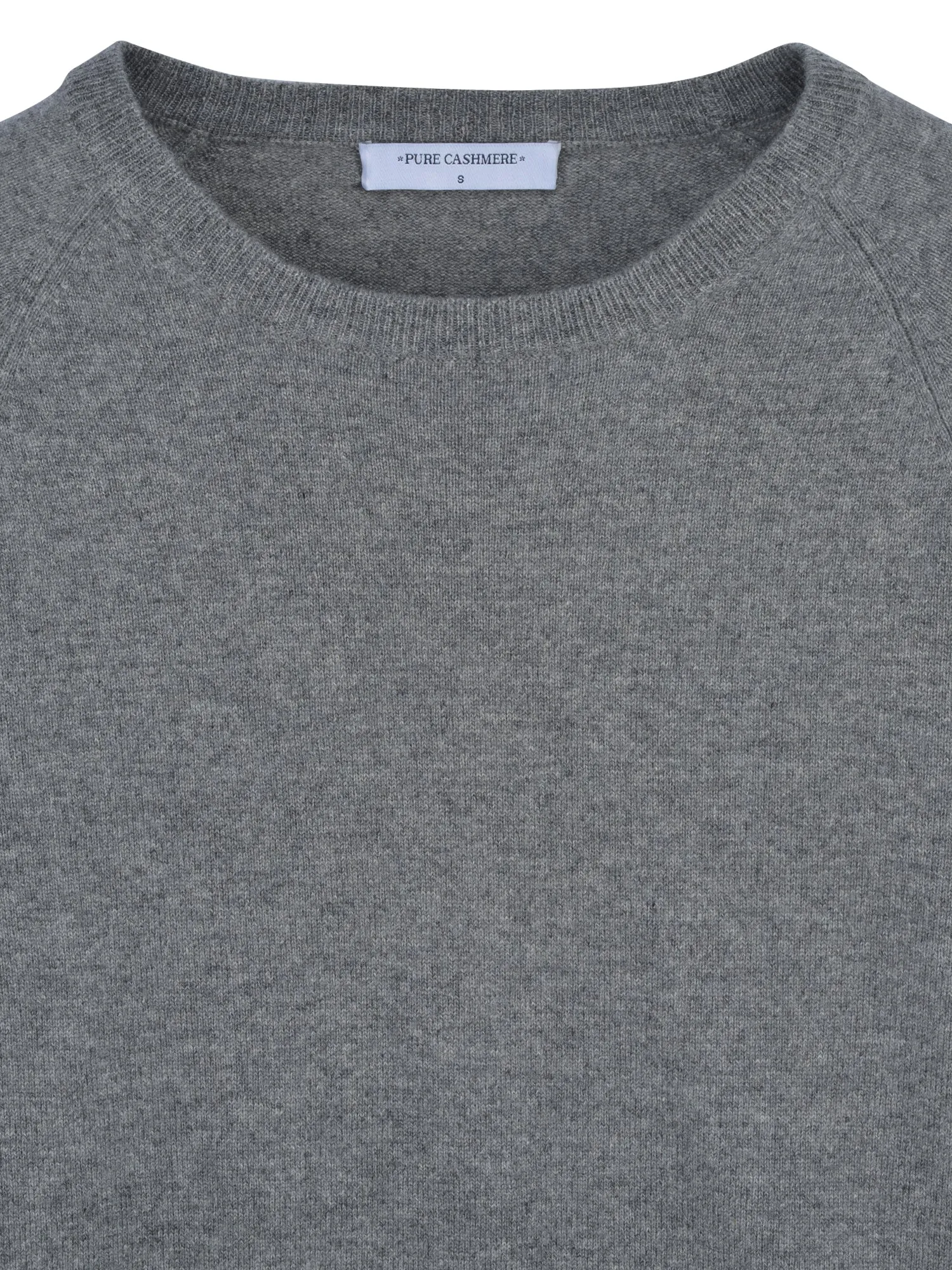 Classic Crew Neck Sweater_Grey