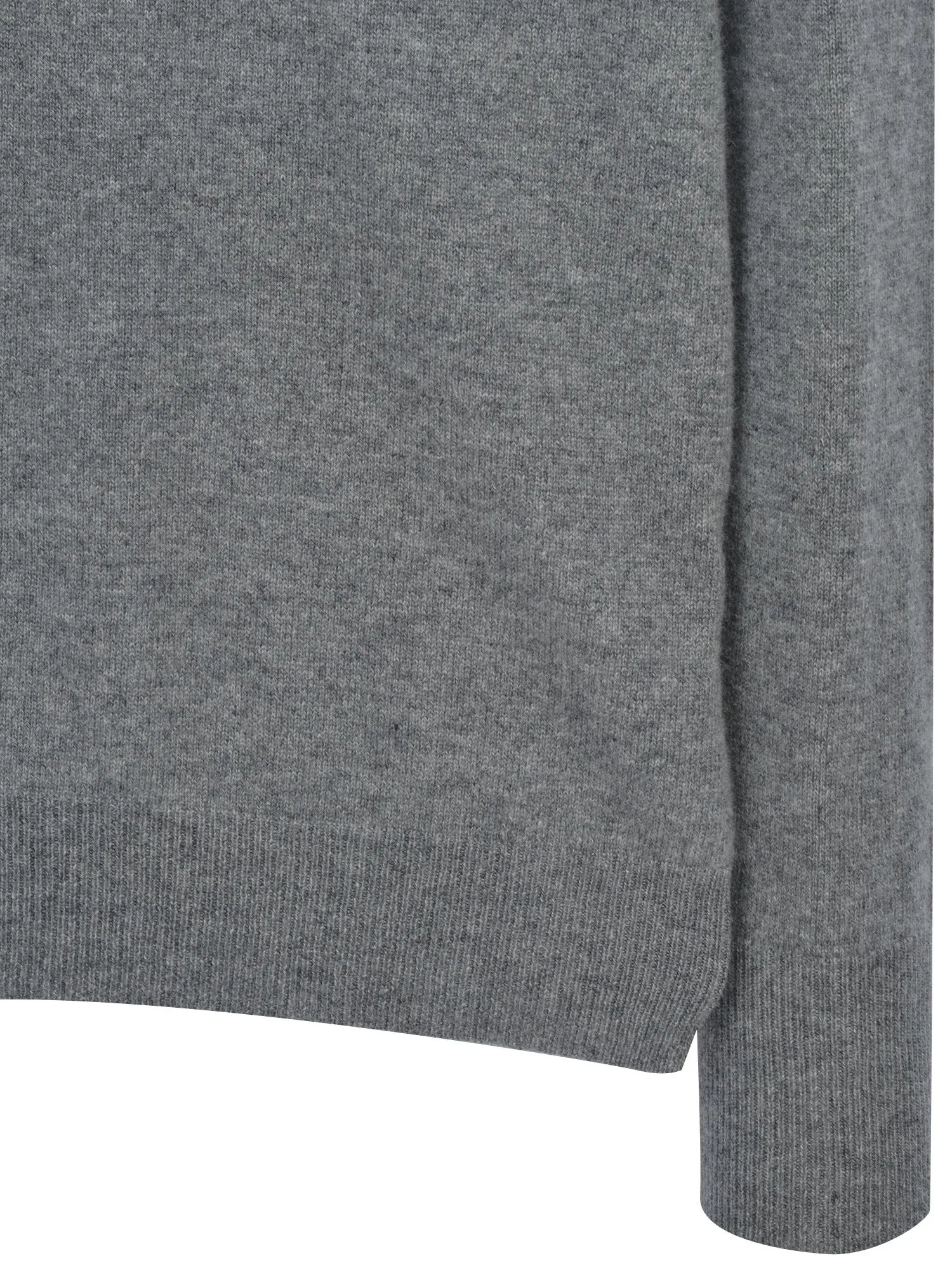 Classic Crew Neck Sweater_Grey