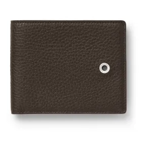 Credit card case Cashmere, dark brown - #118698