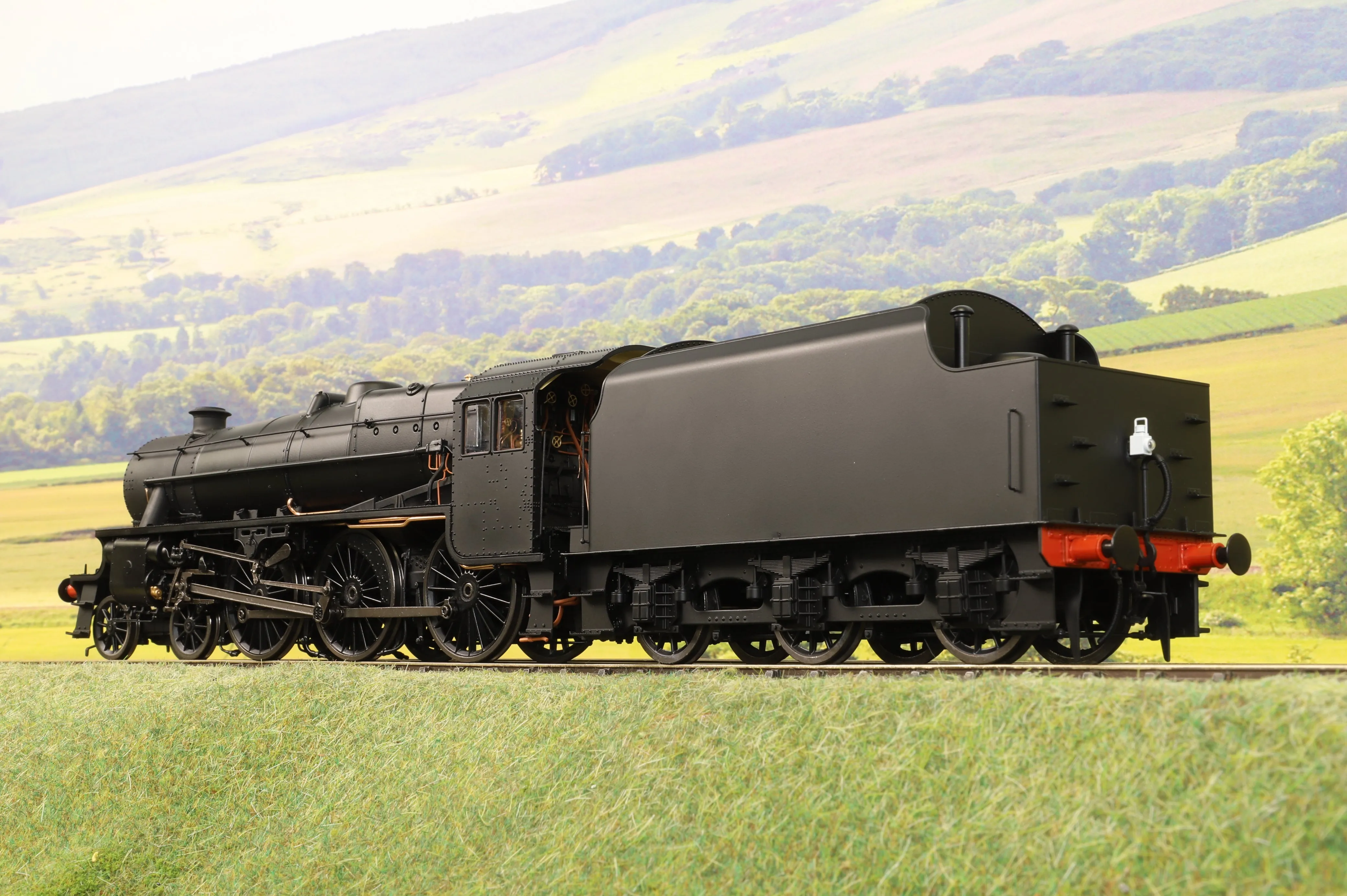 Ellis Clark Trains E1009U O Gauge Stanier Class 5 4-6-0 "Black 5", Plain Black, 'Un-numbered', Welded Tender