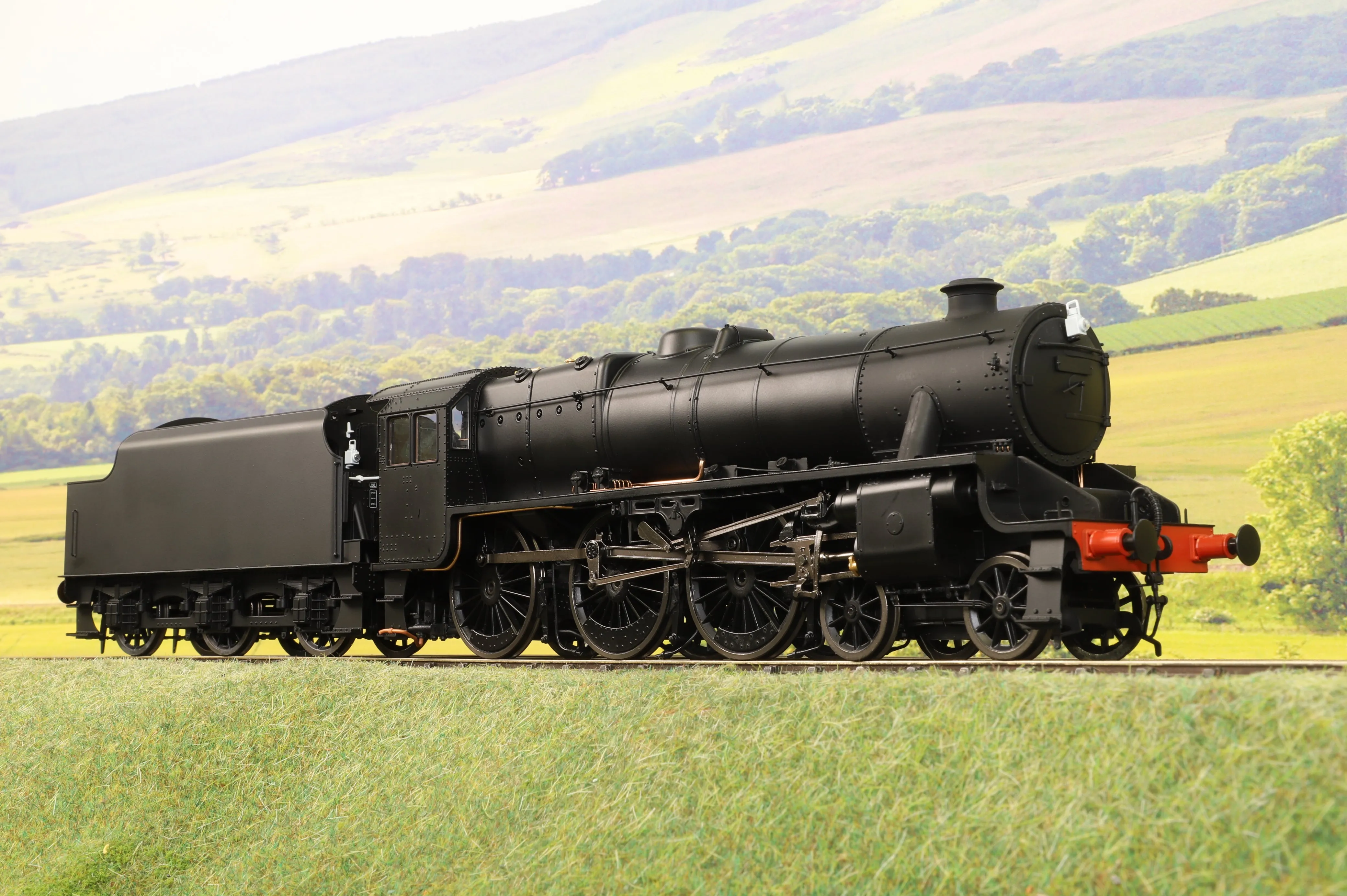 Ellis Clark Trains E1009U O Gauge Stanier Class 5 4-6-0 "Black 5", Plain Black, 'Un-numbered', Welded Tender