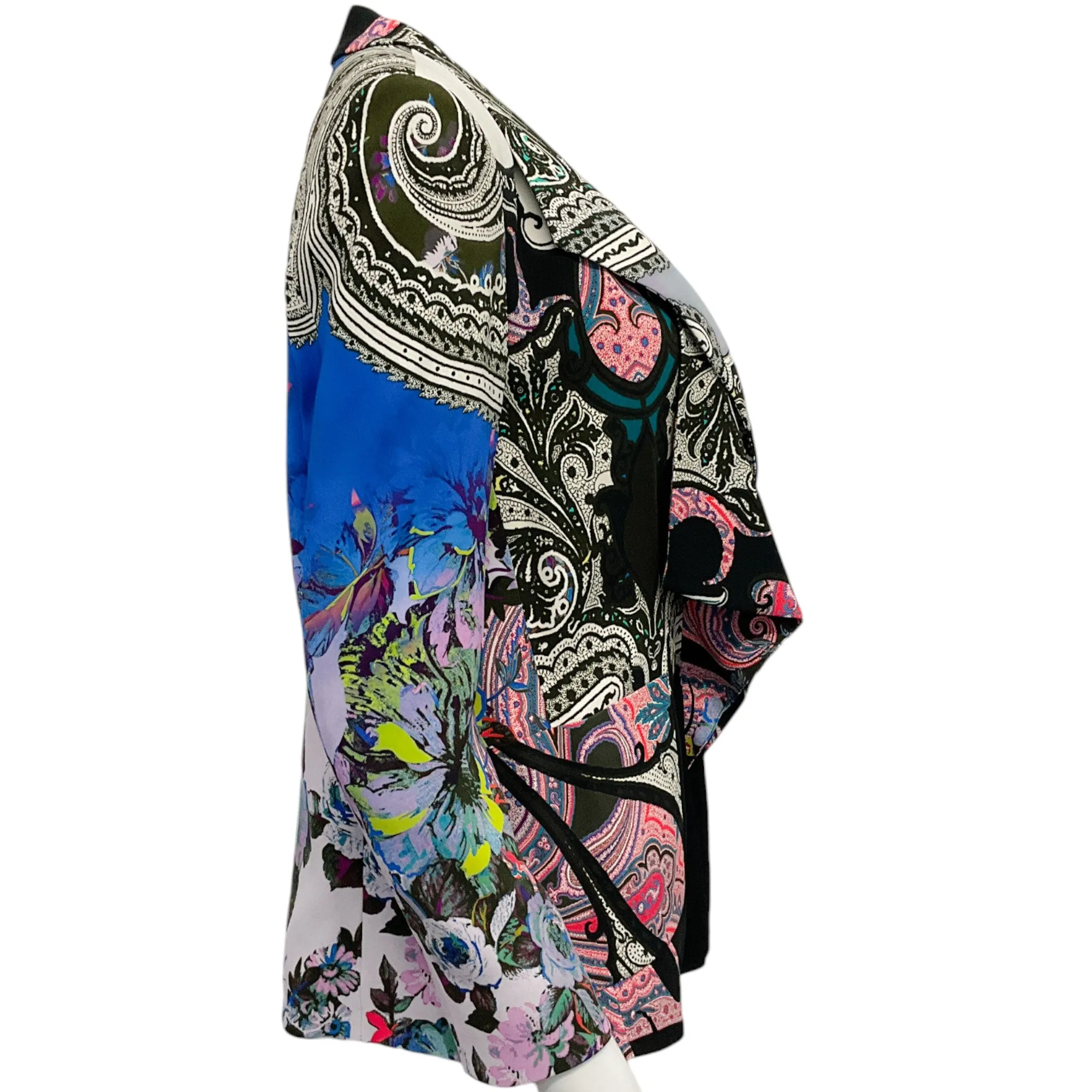 Etro Cobalt Multi Paisley Blazer