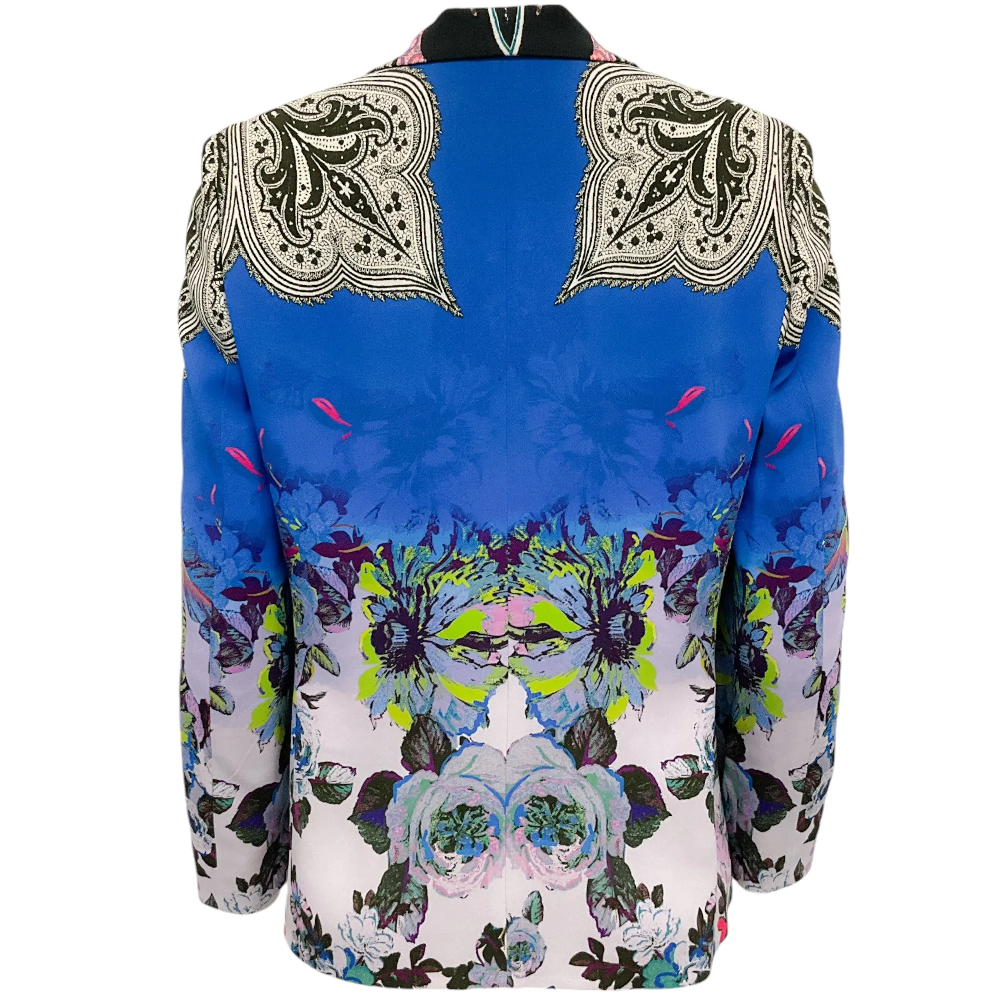 Etro Cobalt Multi Paisley Blazer