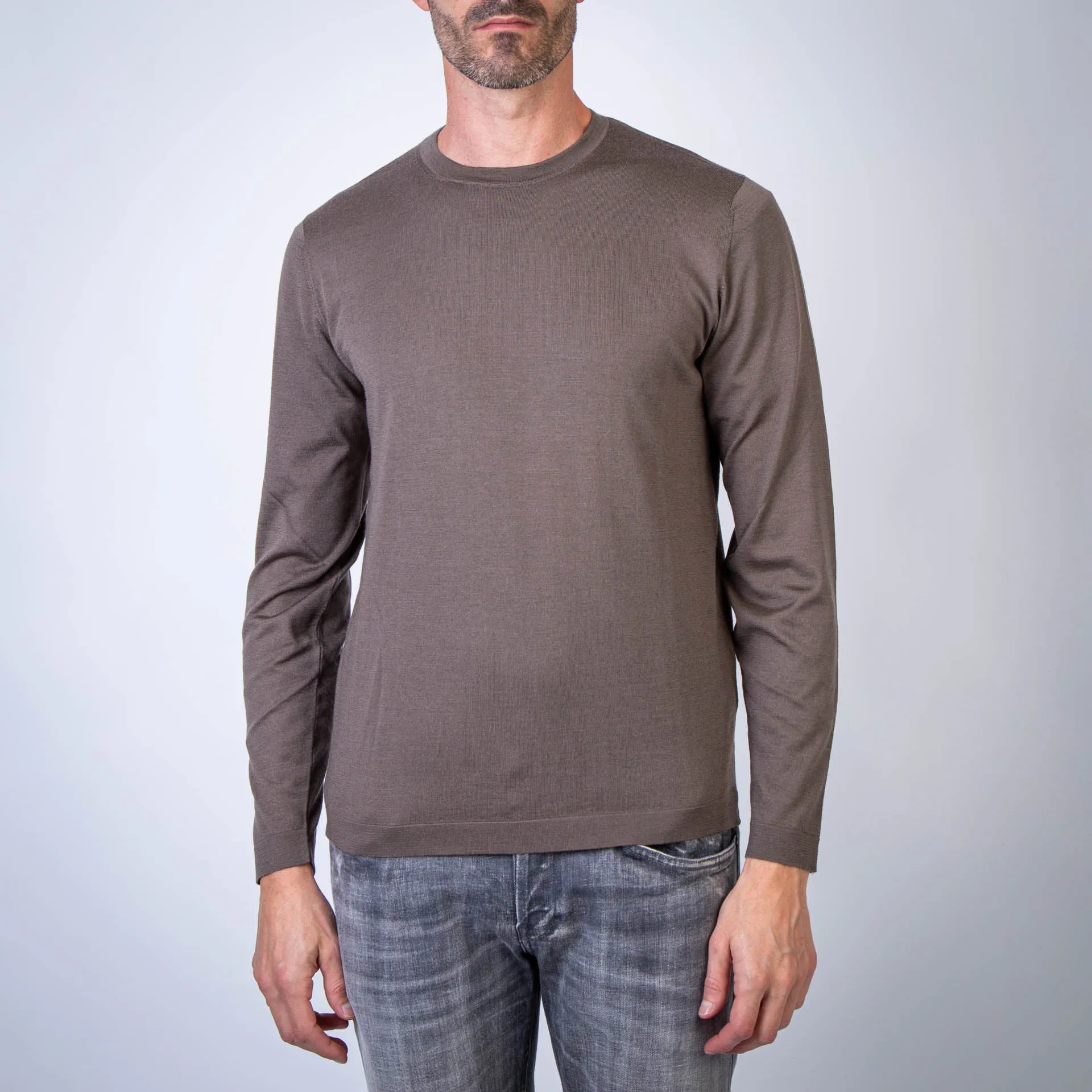 FILIPPO DE LAURENTIIS SWEATER TS0ML LSC18R 290 BEIGE