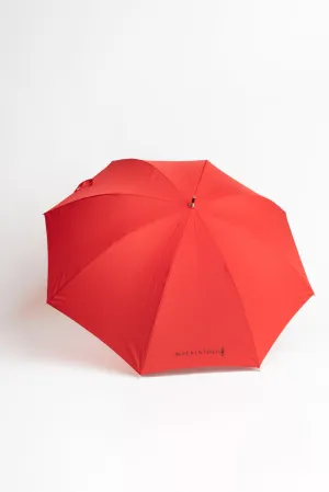 Heriot Red Whangee Handle Stick Umbrella