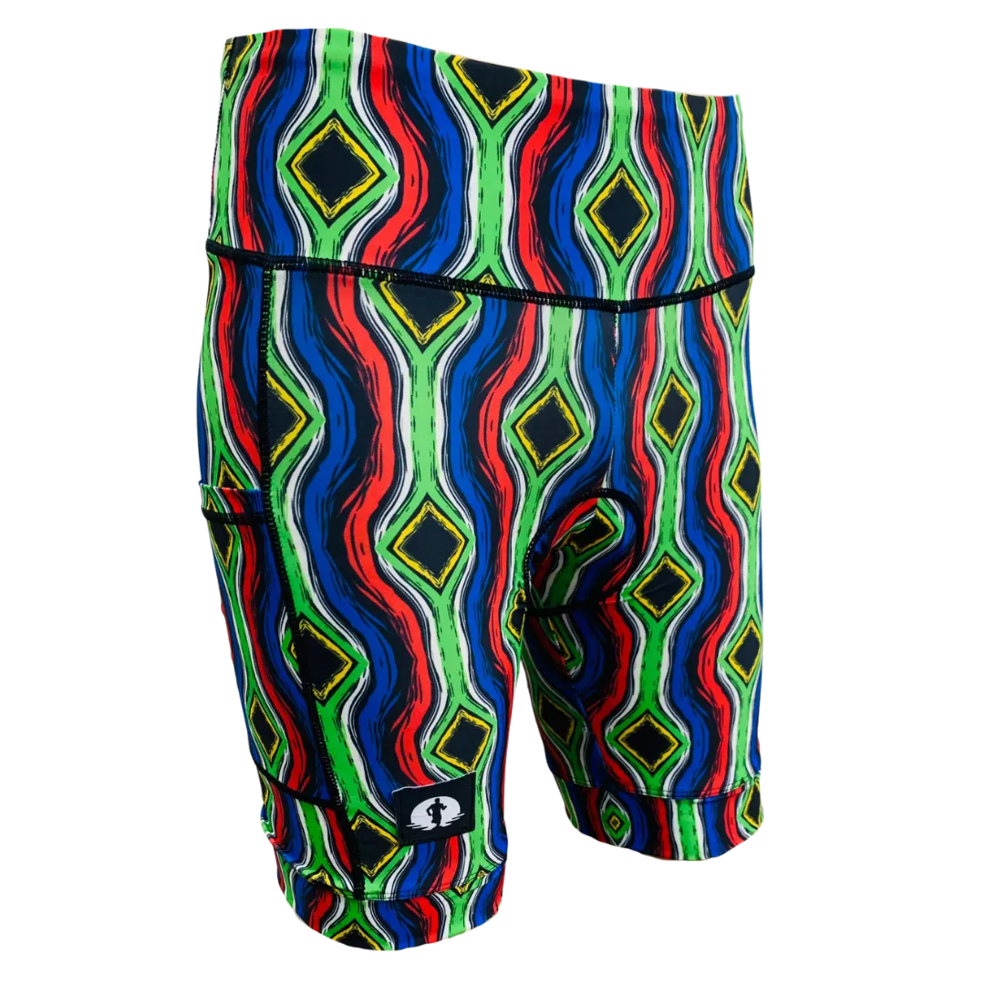 High Waist LADIES Cycling Shorts - Madibas