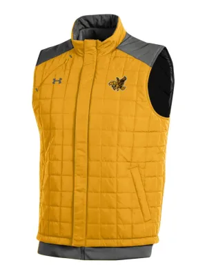 Iowa Hawkeyes Under Armour Steeltown Gold Storm Loose Coldgear Full Zip Vest