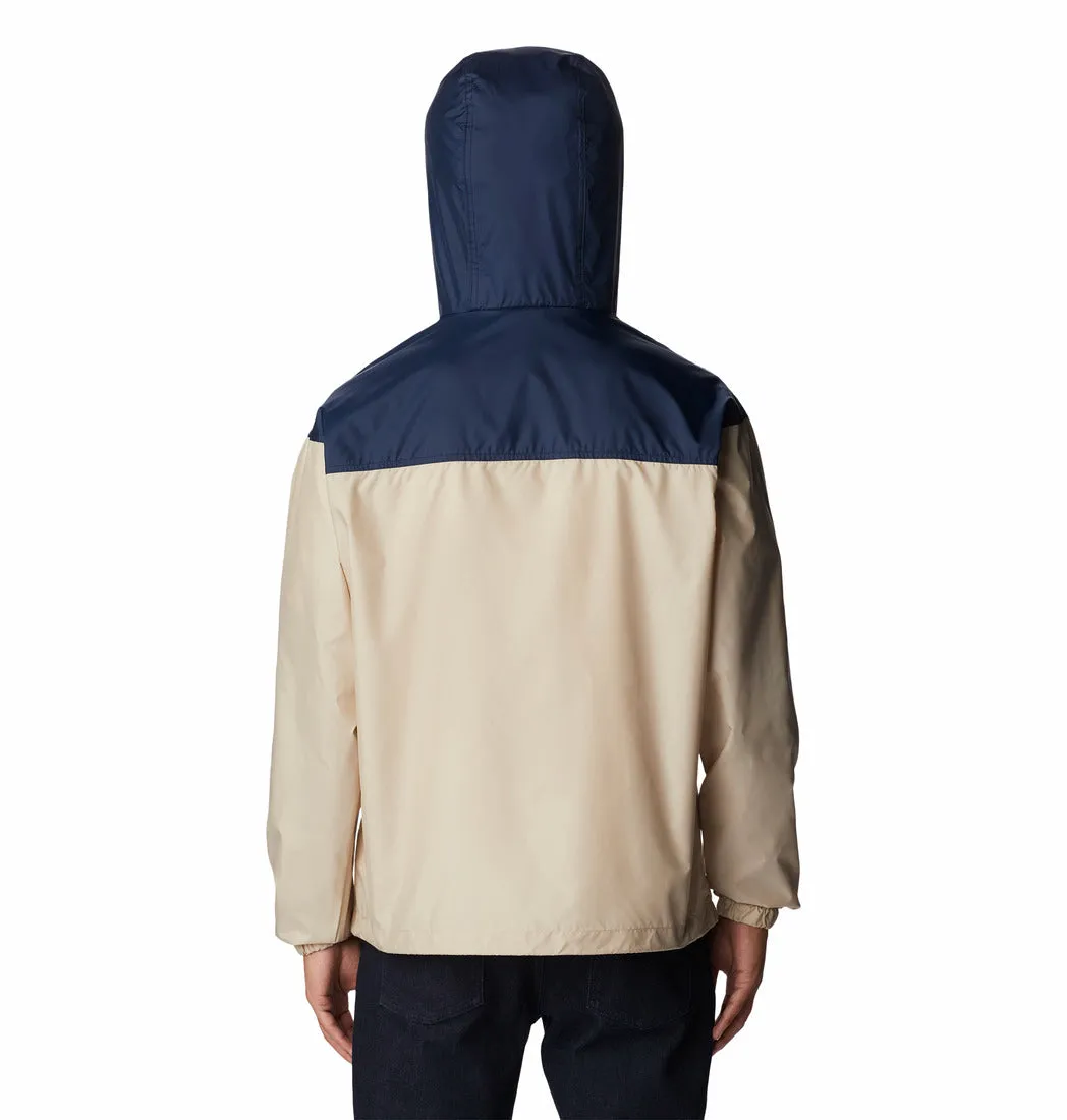 MEN'S FLASH CHALLENGER™ ANORAK - ANCIENT FOSSIL. COLLEGIATE NAVY