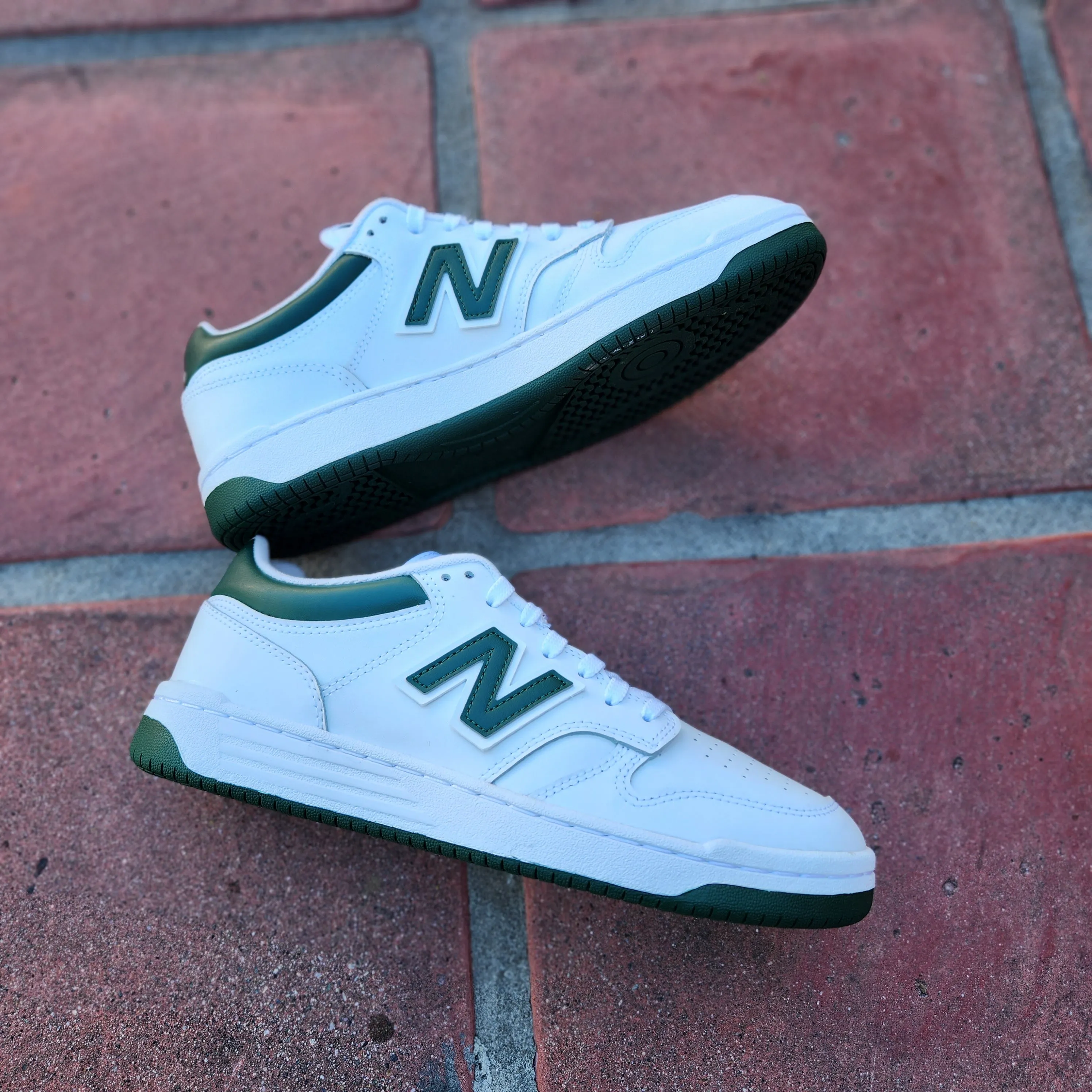 New Balance 480 White Green