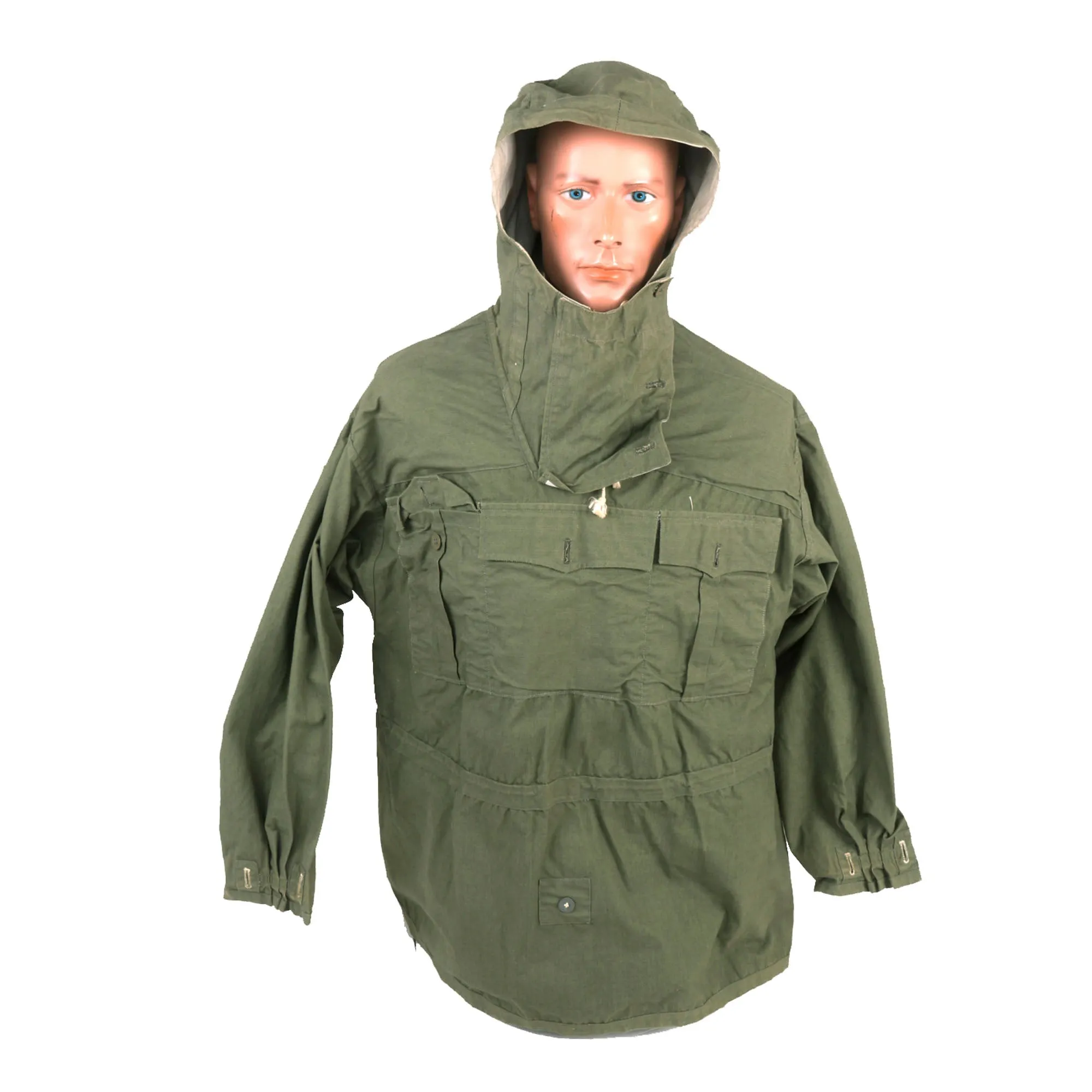 Original German WWII Gebirgsjäger Mountain Trooper M42 Wind Anorak Reversible Smock - dated 1943