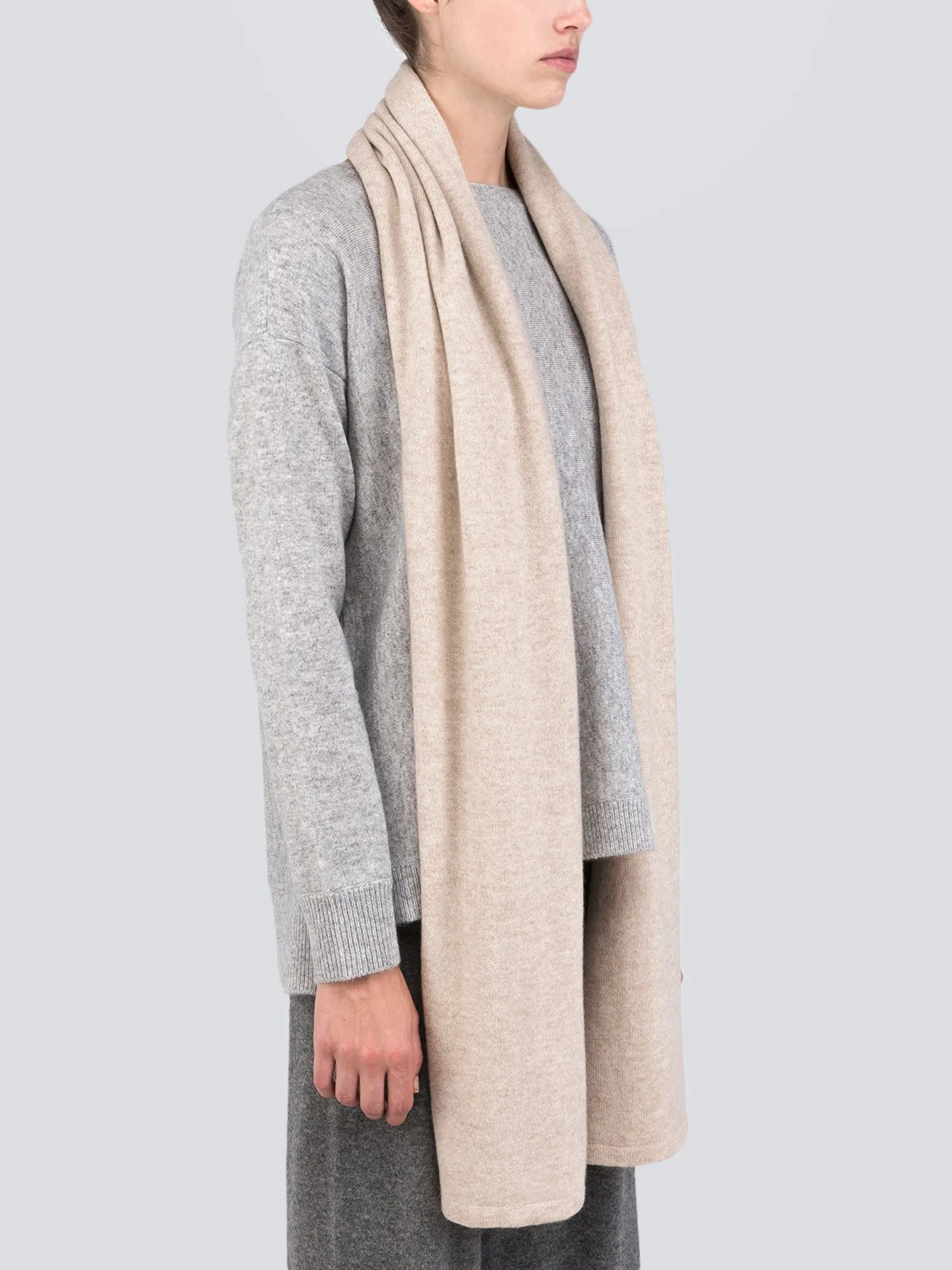 Oversized Scarf_Oatmeal