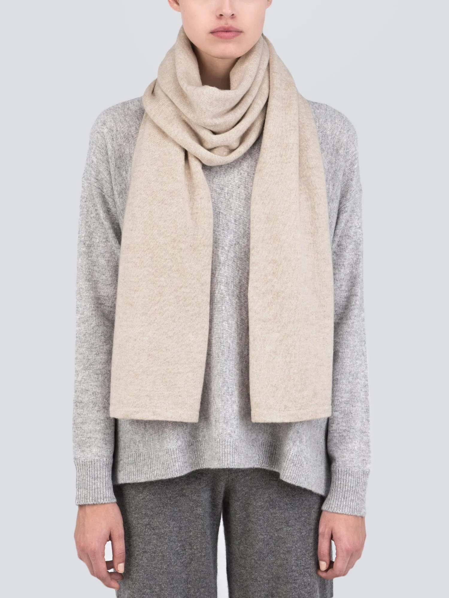 Oversized Scarf_Oatmeal