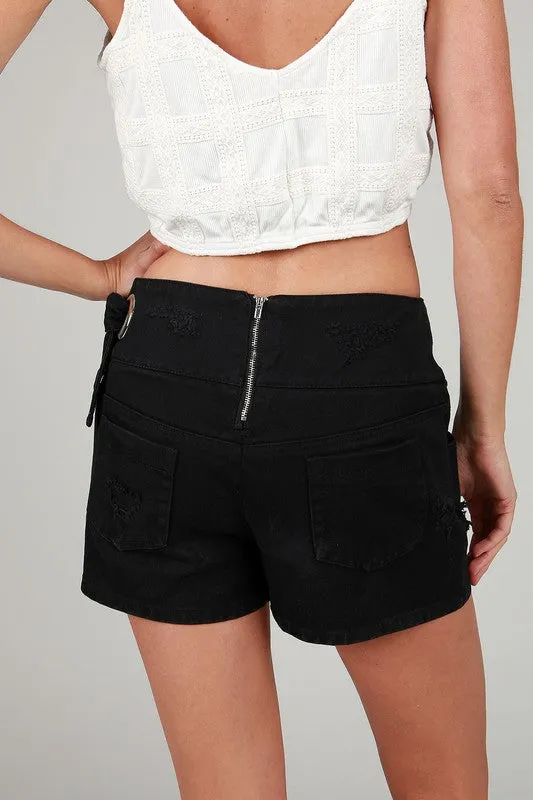 POL53 - EYELET SHORTS