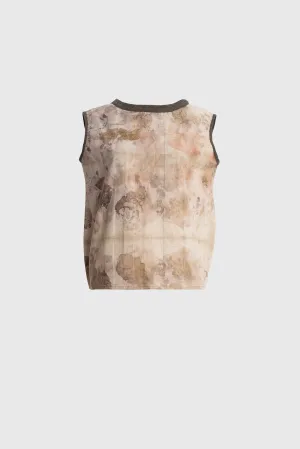 Sleeveless T-shirt - Naturally Dyed