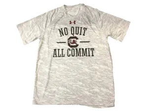 South Carolina Gamecocks Under Armour Heatgear "No Quit All Commit" T-Shirt (L)