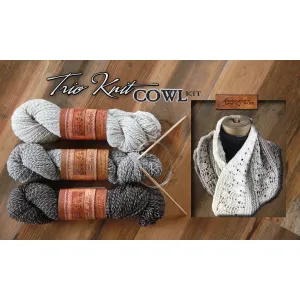 Trio Cowl Knitting Kit