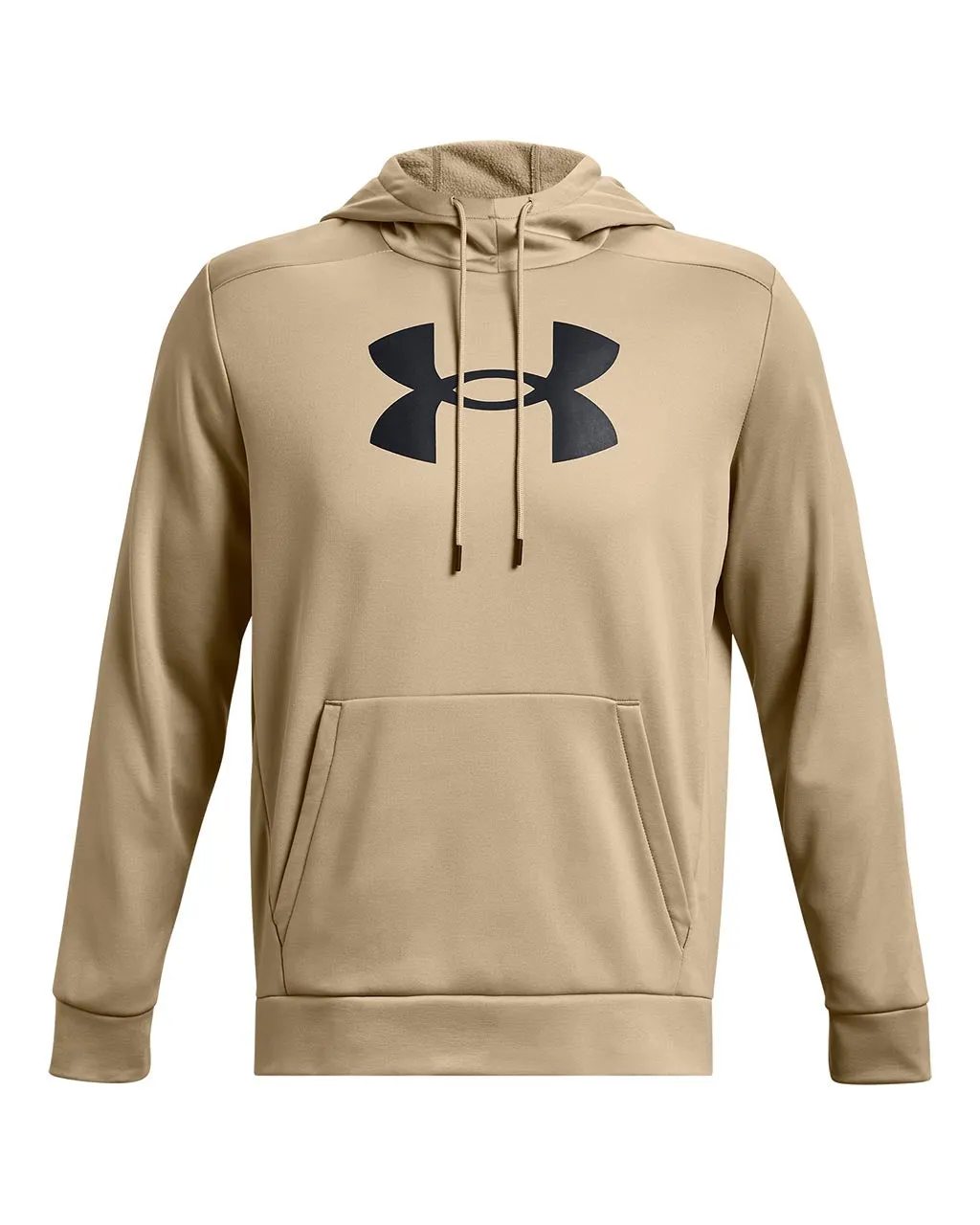 Mens Under Armour Armour Fleece Big Logo Pullover Hoodie