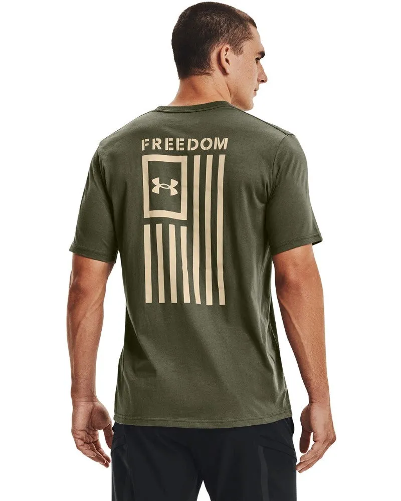 Under Armour Mens Freedom Flag Short Sleeve T-Shirt