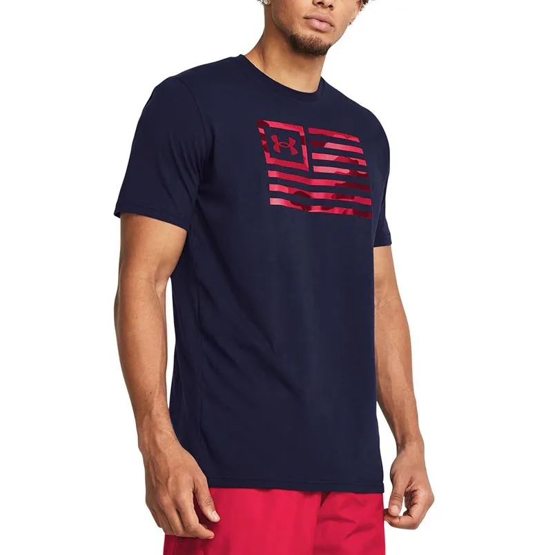 Under Armour Mens Freedom Flag Short Sleeve T-Shirt