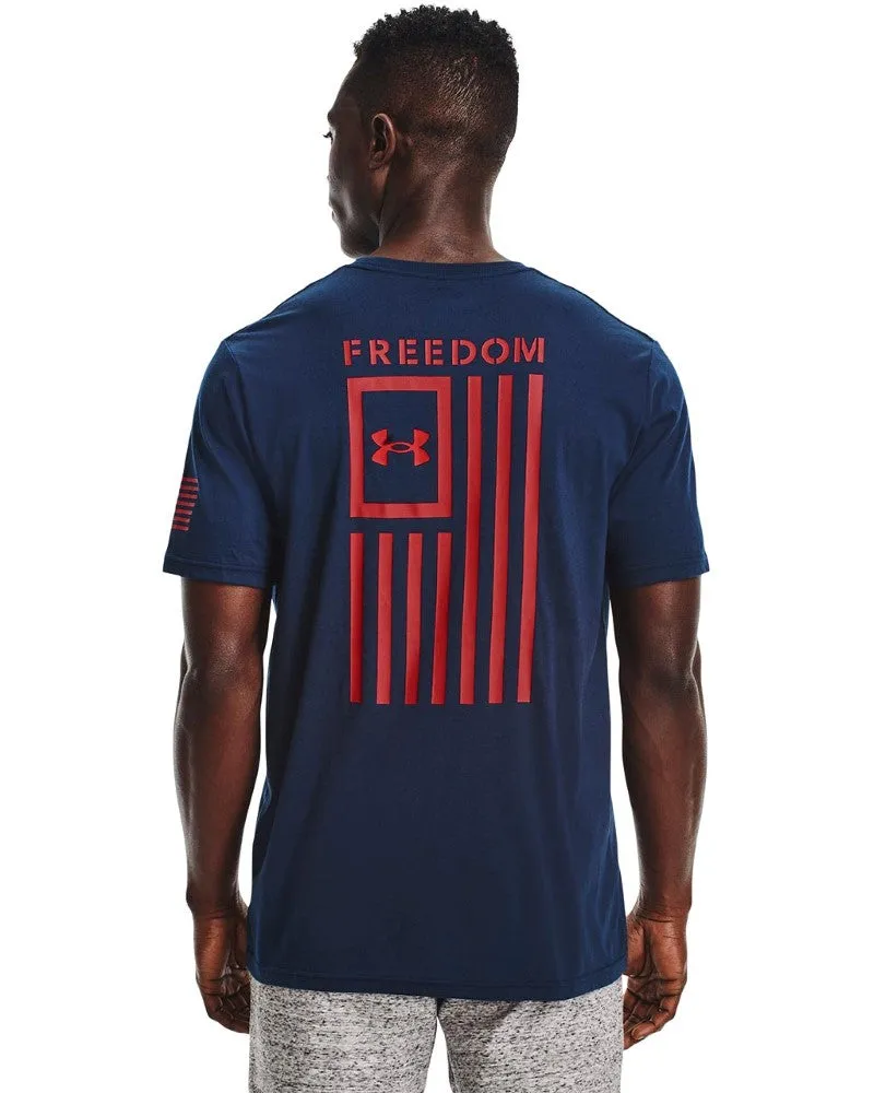 Under Armour Mens Freedom Flag Short Sleeve T-Shirt