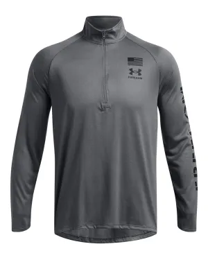 Under Armour Mens UA Freedom Tech 1/2 Zip Long Sleeve Shirt