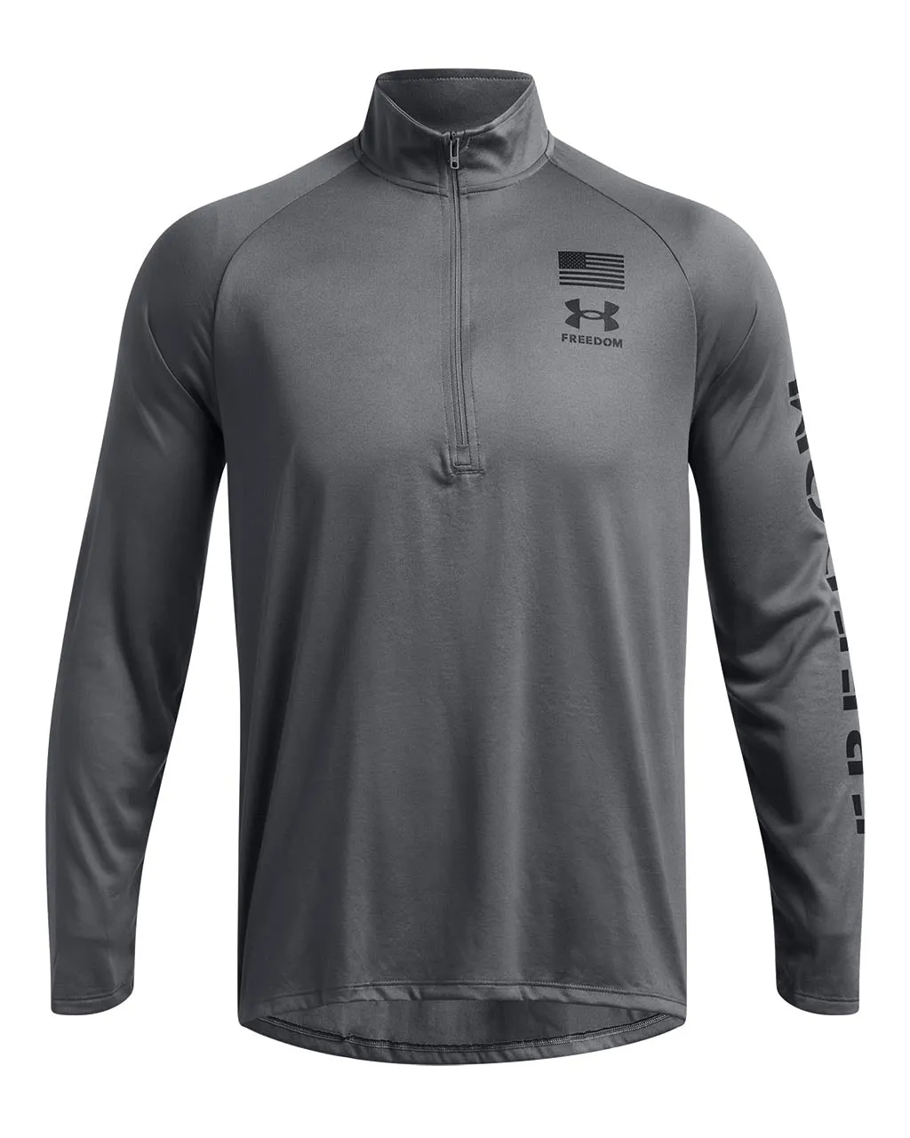 Under Armour Mens UA Freedom Tech 1/2 Zip Long Sleeve Shirt