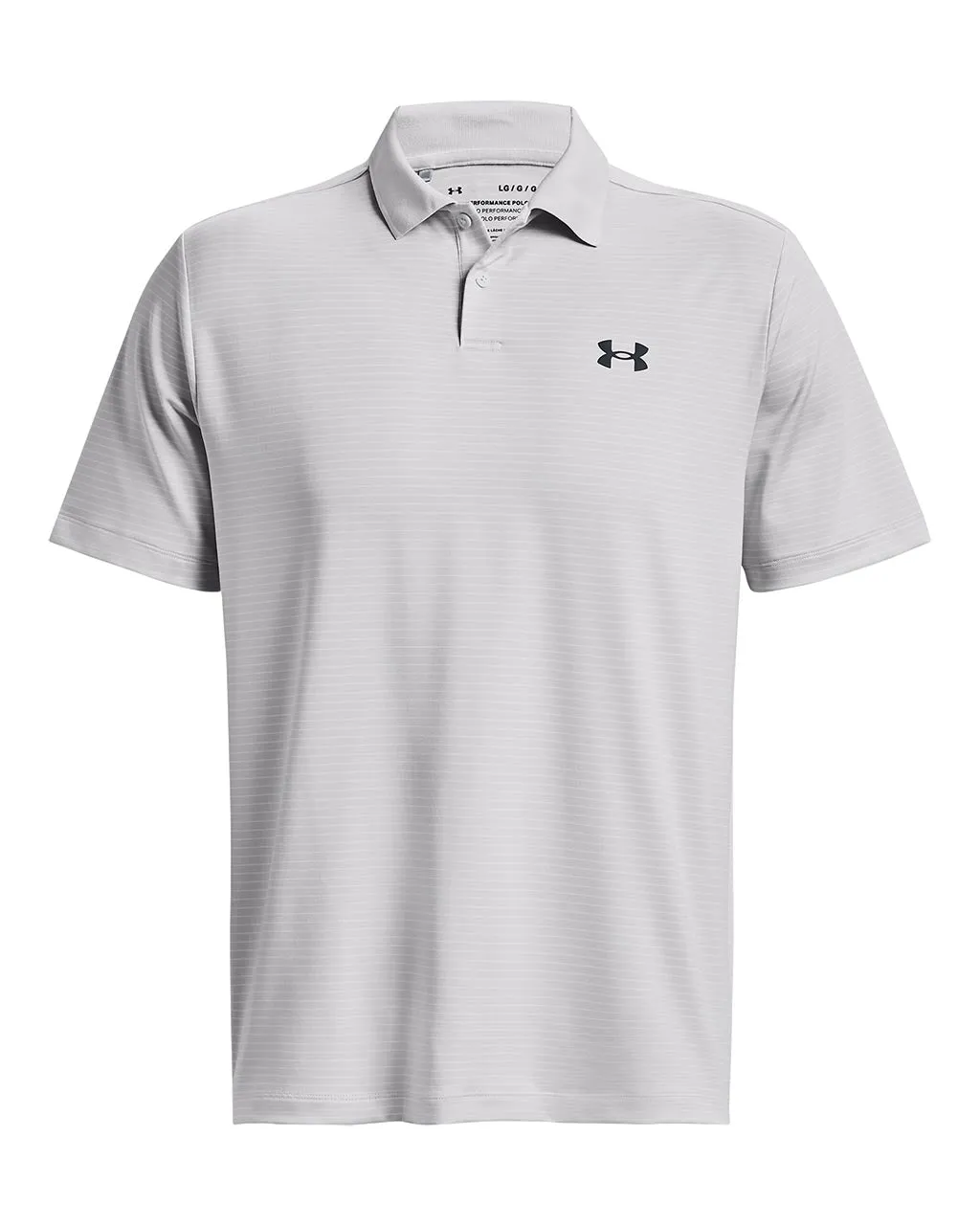 Under Armour Mens UA Performance 3.0 Stripe Short Sleeve Polo Shirt