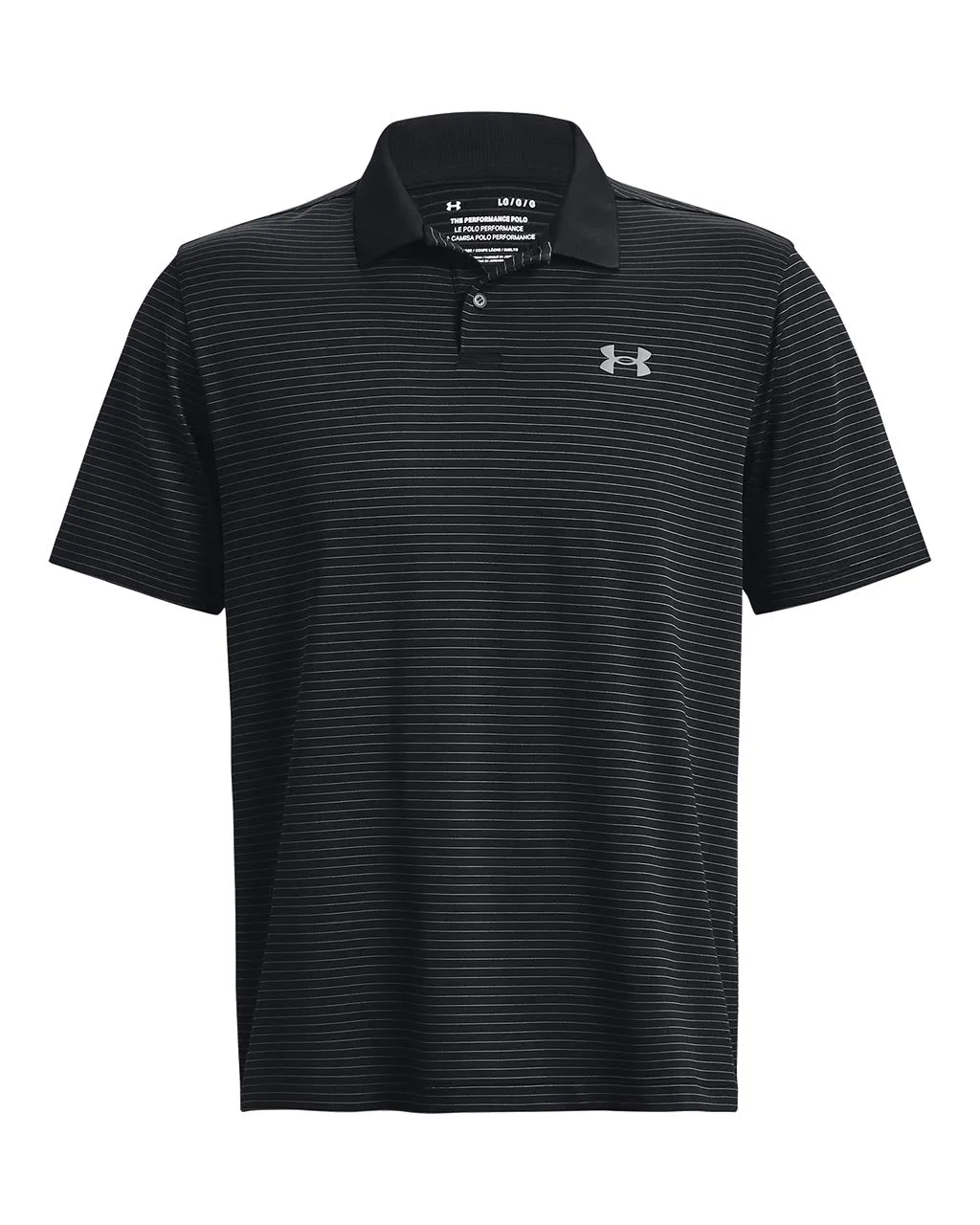 Under Armour Mens UA Performance 3.0 Stripe Short Sleeve Polo Shirt