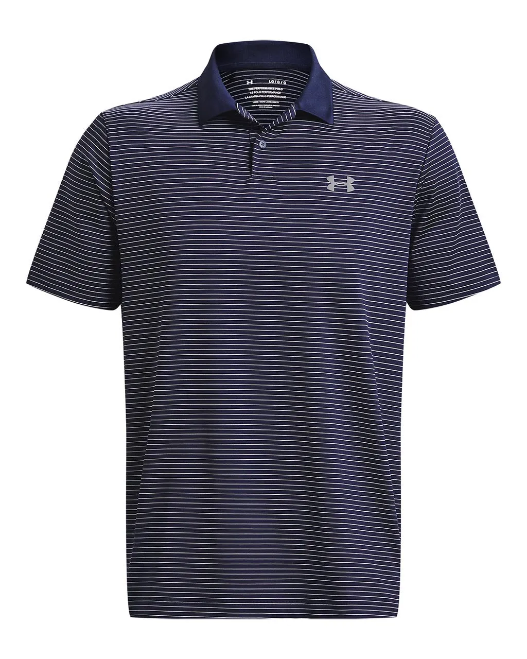 Under Armour Mens UA Performance 3.0 Stripe Short Sleeve Polo Shirt