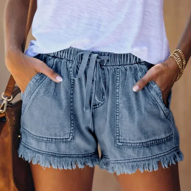 Women's Loose Denim Shorts