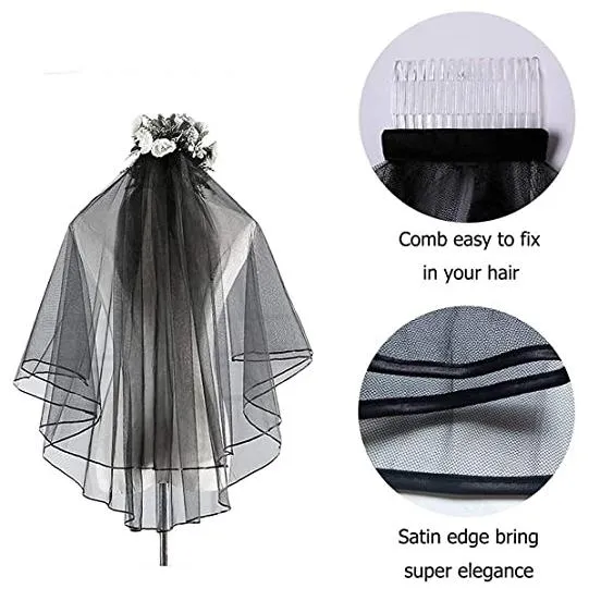 Women's Simple Bridal Veil with Comb